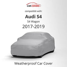Load image into Gallery viewer, Weatherproof Car Cover Compatible with 2017-2019 Audi S4 Wagon - Comparable to 5 Layer Cover Outdoor &amp; Indoor - Rain, Snow, Hail, Sun - Theft Cable Lock, Bag &amp; Wind Straps

