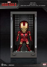 Load image into Gallery viewer, Beast Kingdom Iron Man 3: Iron Man Mk IV with Hall of Armor Mea-015 Mini Egg Attack Figure, Multicolor
