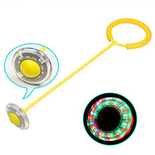 Load image into Gallery viewer, YUTRD CUJUX 5PCS Glowing Bouncing Balls One Foot Flashing Skip Ball Jump Ropes Sports Swing Ball Children Fitness Playing Fun Entertainment Toys
