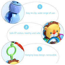 Load image into Gallery viewer, TOYANDONA Stroller Hanging Toy Baby Play Arch Stroller Crib Pram Activity Bar Pushchair Clip Rattle Toy for Senses and Motor Skills Development
