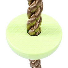 Load image into Gallery viewer, Jarchii Disc Climbing Rope, Children Swing Disc Climbing Rope Kids Playground Equipment Toys for Outdoors, Kindergarten, Children&#39;s Clothing Store, Leisure Place(Green)
