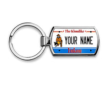 Load image into Gallery viewer, BRGiftShop Personalized Custom Name License Plate Canada Yukon Metal Keychain
