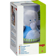 Load image into Gallery viewer, HABA Roly Poly Elephant Soft Wobbling &amp; Chiming Baby Toy
