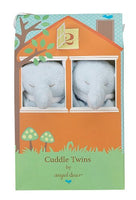 Angel Dear Cuddle Twin Set, Blue Elephant