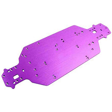 Load image into Gallery viewer, Toyoutdoorparts RC 03001 Purple Aluminum Chassis Fit HSP 1:10 Electric On-Road Drift Car
