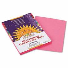 Load image into Gallery viewer, Construction Paper, 58 lbs., 9 x 12, Pink, 50 Sheets/Pack, Sold as 50 Sheet
