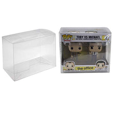 Load image into Gallery viewer, Viturio Plastic Box Protector Cases Compatible with Funko Pop! 2-Pack and VYNL Figures Clear .50mm (10 Pack)
