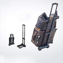 Load image into Gallery viewer, Small Easy Storage Stretch Trolley Creative Portable Folding Shopping Cart Home Pull Luggage Trolley
