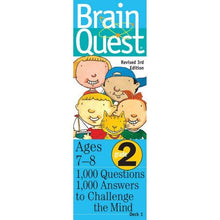 Load image into Gallery viewer, University Games Brain Quest Grade 2 Card Deck 01731
