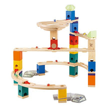 Load image into Gallery viewer, Award Winning Hape Quadrilla Wooden Marble Run Construction - Space City
