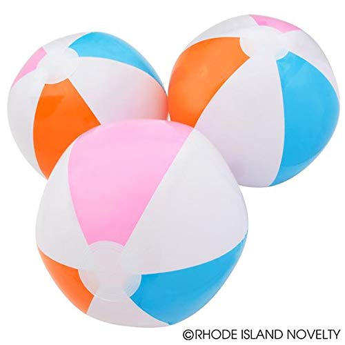 Rhode Island Novelty 16 Inch Beach Balls, Pack Of Twelve