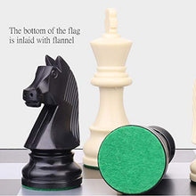 Load image into Gallery viewer, MYBA Chess Set Chess Board Travel Chess Set, Travel Chess Piece Set with Chess Folding &amp; Portable Storage Board Living Room Craft Gift (Color : B)
