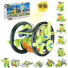 Load image into Gallery viewer, Kidpal Solar Powered Kit Robotics Science Kit for Kids 8 9 10 11 12 Year Old Boys &amp; Girls Engineering Toys Build Your Own Robot Kit STEM Robot Building Kit for Teen Boys Age 8 9 10
