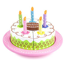 Load image into Gallery viewer, Imagination Generation Wood Eats! Happy Birthday Party Cake
