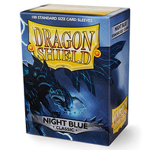 Load image into Gallery viewer, Arcane Tinmen ATM10042 Dragon Shield Night BU Deck Protector - 100 Count
