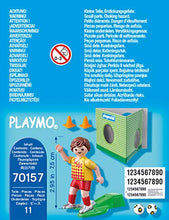 Load image into Gallery viewer, Playmobil 70157 Special Plus Football Player with Goal Wall, Colourful
