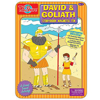 T.S. Shure David & Goliath Magnetic Tin Playset