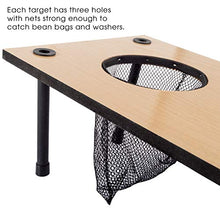Load image into Gallery viewer, 2 in 1 Wooden Washer Toss &amp; Beanbag Game Set - Includes 2 Boards, 6 Beanbags &amp; 6 Washers!
