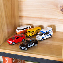 Load image into Gallery viewer, KIDAMI Die-cast Metal Toy Cars Set of 5, Openable Doors, Pull Back Car, Gift Pack for Kids (Official Car)
