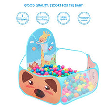 Load image into Gallery viewer, SOONHUA Kid Ball Pit with Basketball Hoop,Toddler Ball Pool Baby Crawl Playpen,Extra Large Foldable 4 Ft Ball Pits Pool Play Tent for 1-6 Years Child Toddler Ball Ocean Tent (Balls Not Included)
