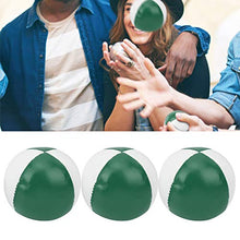 Load image into Gallery viewer, Ranvo Juggling Balls, Juggling Balls for Beginners Soft Easy Juggle Balls Juggle Balls Indoor Leisure Professionals for Entertainment for Office Leisure(Green White)
