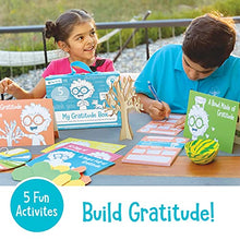 Load image into Gallery viewer, Open The Joy My Gratitude Box, Activity Box Includes A Wooden Building Project, Clay Bowl Project, Origami Projects, Notepad for Journaling, and Gratitude Cards - Ages 4+
