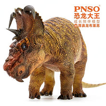 Load image into Gallery viewer, PNSO Prehistoric Dinosaur Models: (30 Brian The Pachyrhinosaurus)

