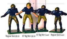 Load image into Gallery viewer, Electric Football 11 Regular Size Men in Grey Light Blue Black Home Uniform
