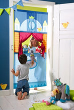 Load image into Gallery viewer, HABA Doorway Puppet Theater - Space Saver with Adjustable Rod Fits in Most Doorways
