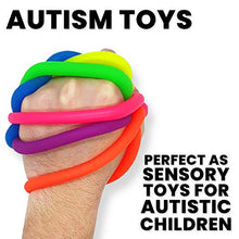Load image into Gallery viewer, Stretchy Calming Noodle Autism Toys - Glow in The Dark for Sensory Fun
