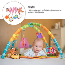 Load image into Gallery viewer, ibasenice Kid Baby Spiral Bed Stroller Toy Infant Baby Worm Crib Bed Around Rattle Bell Elephant Educational Plush Toy for Crib Bed Stroller Car Seat Bar
