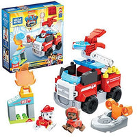 Mega Bloks PAW Patrol Marshall's City Fire Rescue, Building Toys for Toddlers (34 Pieces)