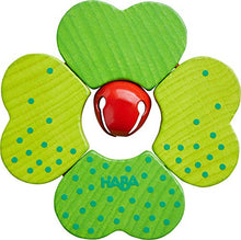 Load image into Gallery viewer, HABA Shamrock Wooden Baby Toy with Metal Bell (Made in Germany)
