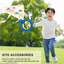Load image into Gallery viewer, BESPORTBLE 2 Sets Kite Reel Kite String Line Winder Winding Reel Grip Wheel Handle Flying Tool Professional Outdoor Kite Accessories
