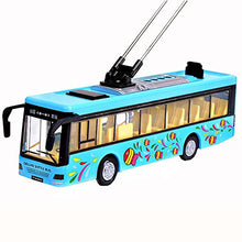 Load image into Gallery viewer, East Majik Children Toy Car with Light and Sound Effects Blue Toy Park Bus
