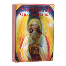 Load image into Gallery viewer, Fate Divination Card, Party Divination Card, Unique Gifts Flash Effect Exquisite Table Card, Card Game for Home Boys Beginners Girls(Archangel Oracle Cards)

