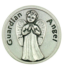 Load image into Gallery viewer, &quot;Don&#39;t Drive Faster Than Your Guardian Angel Can Fly&quot; Pocket Token with Prayer
