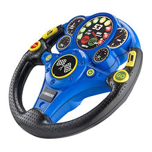 Load image into Gallery viewer, NASCAR Racing Wheel Rev N Roll Steering Wheel for Kids Toys, Boy Games Sound Effects Light Up Display Ages 3 Up Toddlers

