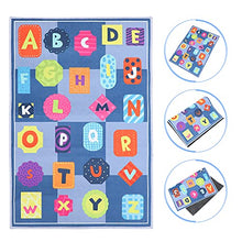 Load image into Gallery viewer, VOSAREA Hopscotch Kids Rug Hop and Children Playroom Rug Super Soft Anti Skid Carpet Play Mat Washable Game Rugs for Children Toddler
