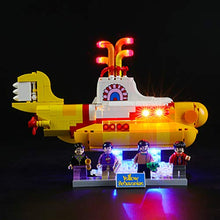Load image into Gallery viewer, BRIKSMAX Led Lighting Kit for Yellow Submarine - Compatible with Lego 21306 Building Blocks Model- Not Include The Lego Set
