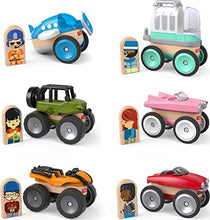 Load image into Gallery viewer, Fisher-Price Wonder Makers design system Vehicle 6-Pack
