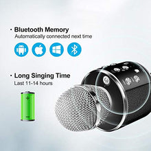 Load image into Gallery viewer, Wireless Bluetooth Karaoke Microphone,4 in 1 Portable Handheld Karaoke Mic Machine Birthday Thanksgiving Christmas Best Gifts Home Party Favor Singing for Android/iPhone/iPad/PC and All Smartphone
