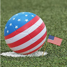 Load image into Gallery viewer, Macro Giant 6 inch (Diameter) PU Foam Flag Soccer Balls, Set of 4, USA National Flag, Beginner, Training Practice, Kickball, Kids Toys, Room Decor
