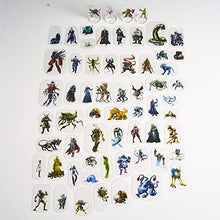 Load image into Gallery viewer, Arcknight Flat Plastic Miniatures: Alien Bestiary; 62 Unique Alien-Themed Minis for Starfinder; Affordable, Skinny Figurines for SF, Shadowrun, and Other Tabletop RPG Games
