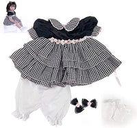 Zero Pam Reborn Baby Doll Clothes, Toddler Girl Doll Outfit Clothing and Accessories for 22~24 inch Doll