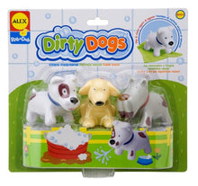 Load image into Gallery viewer, Alex Rub a Dub Dirty Dogs Kids Bath Activity
