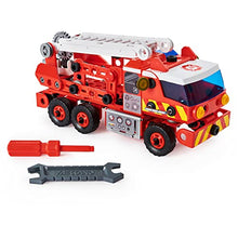 Load image into Gallery viewer, Meccano Erector Discovery, Rescue Fire Truck with Lights and Sounds STEAM Building Kit, for Kids Aged 5 and up
