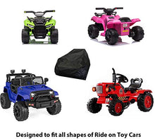 Load image into Gallery viewer, Kids Ride-On Toy Car Cover Outdoor Wrapper Resistant Protection for Childrens Electric Vehicles (Large)
