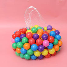Load image into Gallery viewer, LIOOBO 200 Pcs Crush Proof Plastic Ball Colorful Ocean Ball Pool Play Balls for Baby Kids Toddlers (Macaron Mixed Color Mesh Bag Packing)
