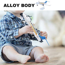 Load image into Gallery viewer, Yencoly Flight Toys Aircraft Toy, Airplane Airplane, 25.5cm for Children Kids(Blue)
